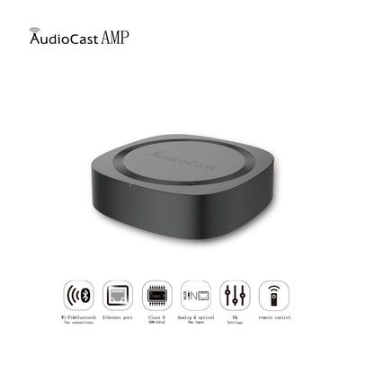 IEAST Audiocast AMP50 Airplay WiFi & Bluetooth 5.0 Audio Receiver