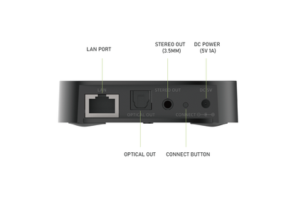 IEAST Audiocast AMP50 Airplay WiFi & Bluetooth 5.0 Audio Receiver