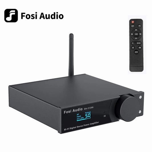 Fosi Audio DA2120A Bluetooth Stereo DAC Amplifier with Subwoofer Support