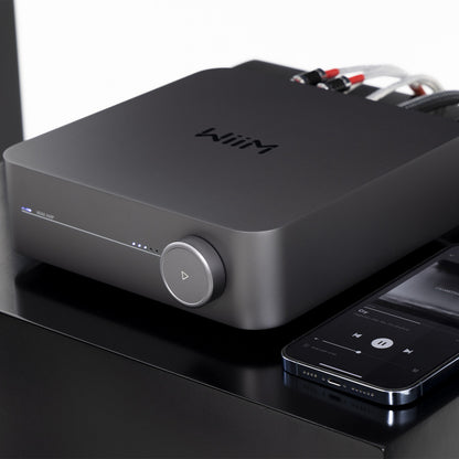 WiiM Amp Wireless Streaming Amplifier with Bluetooth, Apple AirPlay2, and Google Cast