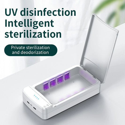 UV Light Sanitizer - Cell Phone Sanitizer Cleaner Box for Smartphone iPhone