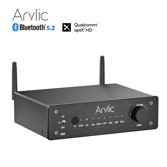 Arylic B50 Bluetooth 5.2 AptX HD Audio Transmitter & Receiver